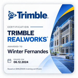 TRIMBLE REALWORKS — BIMLEMAN — École de la construction digitale